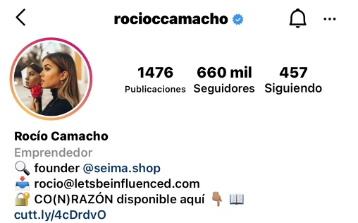 rocio camacho importancia micro influencers