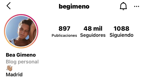 perfil bea gimeno importancia micro influencer