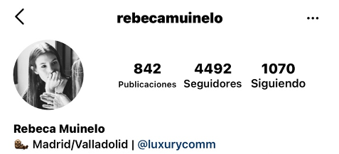 perfil rebecamuinelo importancia micro influencers